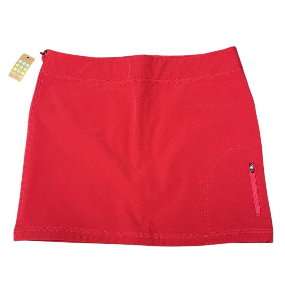 Title Nine Cold Killer Women's Pink Athletic Skirt Size 12 NWT Full Zip Outdoor